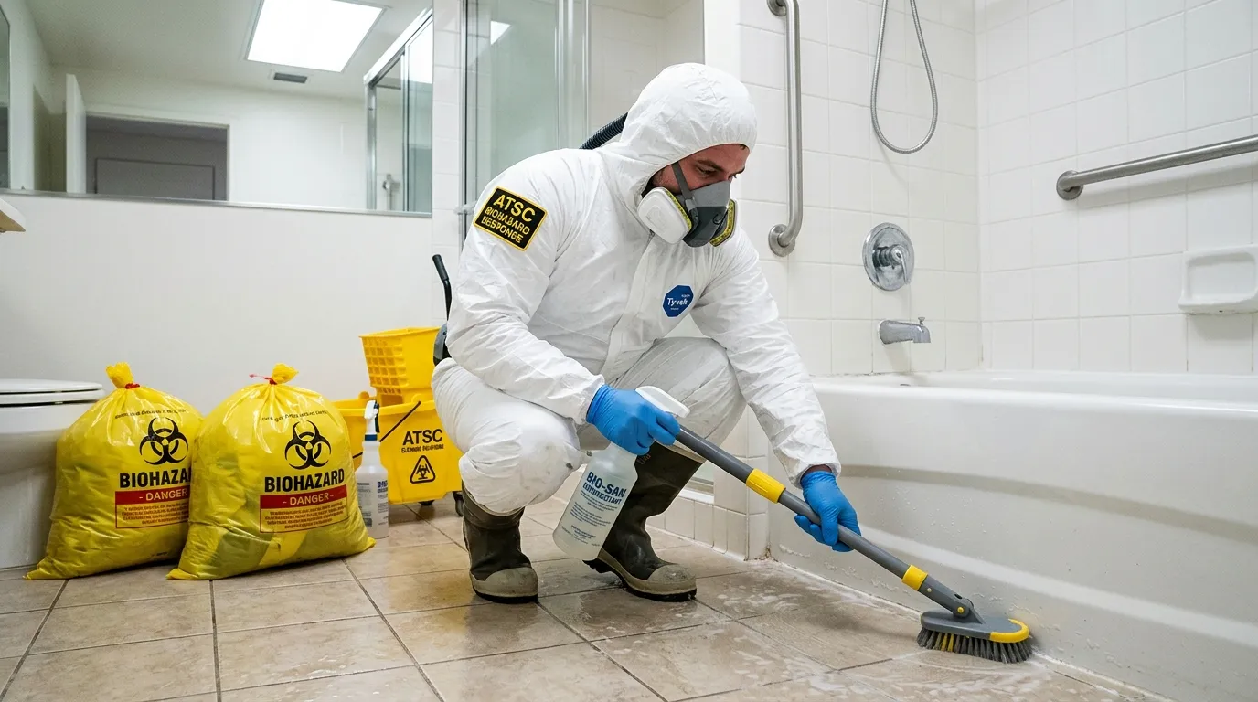 Decontamination equipment deployed for Blood Cleanup in Norcross